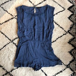 Short sleeve romper